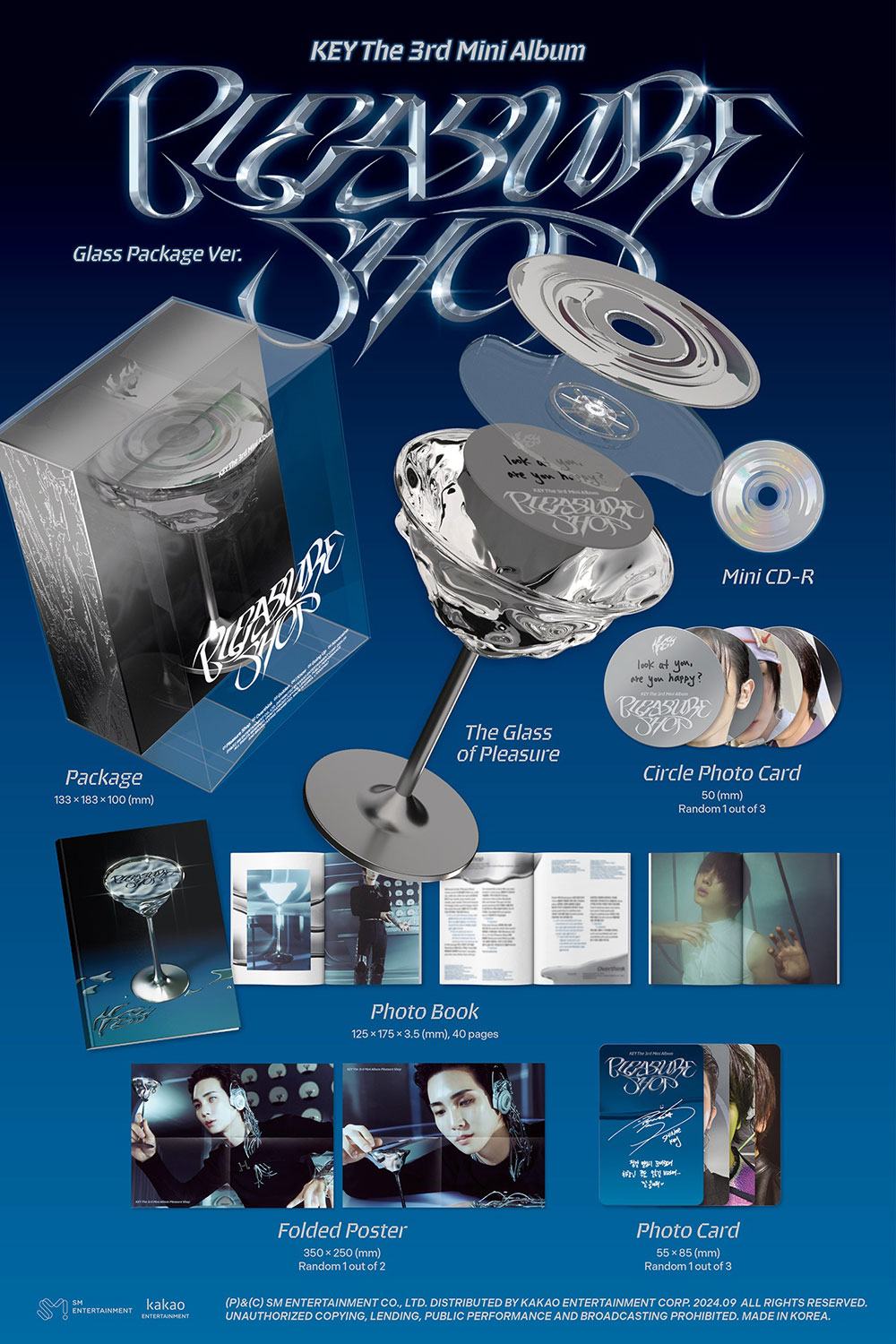 KEY - [Pleasure Shop] (Glass Package Ver.) – KPOP Store in USA