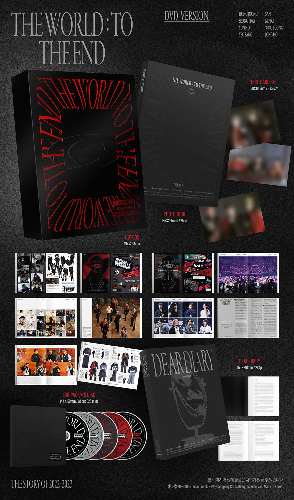 ATEEZ - THE WORLD : TO THE END (DVD) – KPOP Store in USA