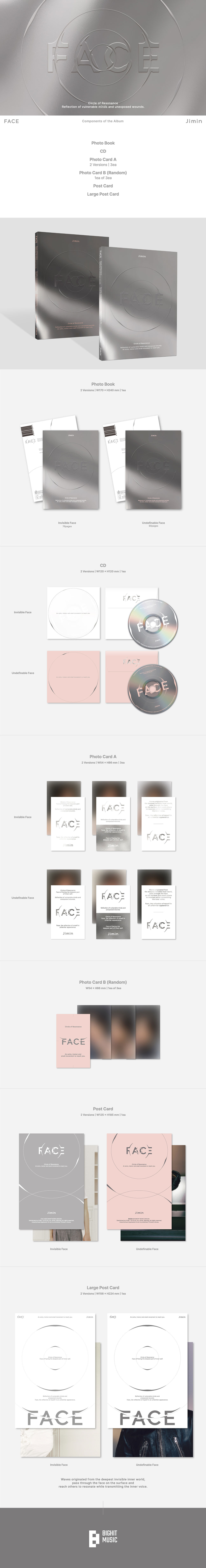 Candy shop • k-pop albums - Jimin - FACE