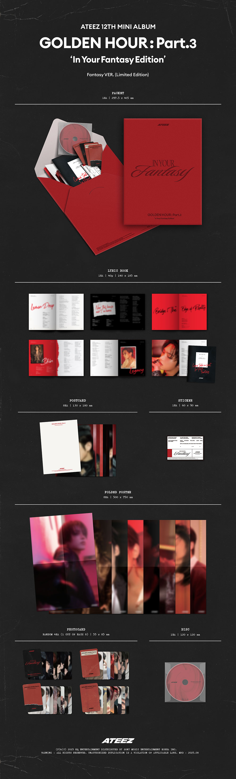 ATEEZ + [GOLDEN HOUR : Part.3 'In Your Fantasy Edition