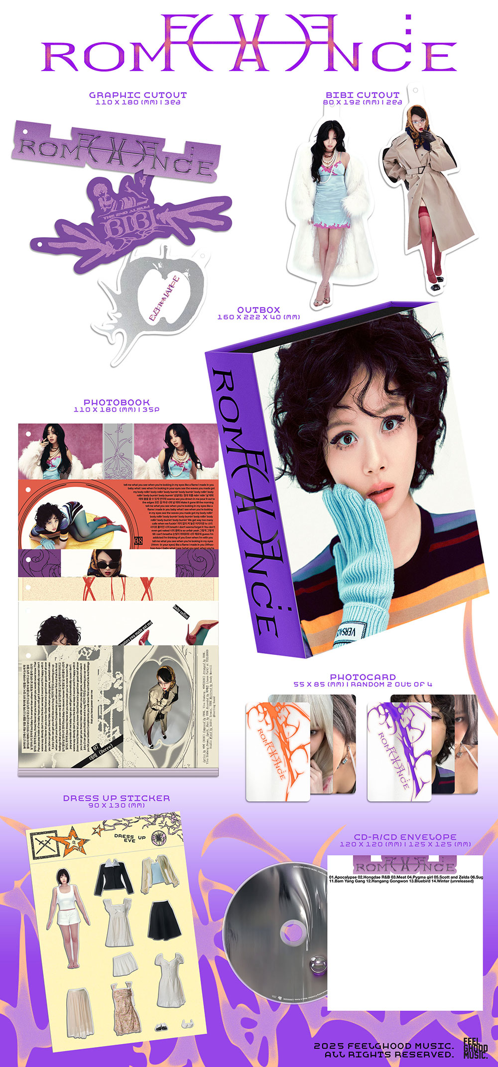 BIBI - 2ND ALBUM [EVE: ROMANCE] – KPOP Store in USA