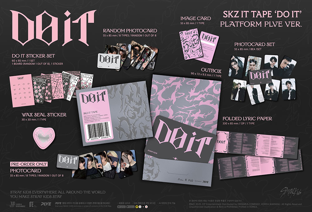 【未開封】StrayKids DO IT PLATFORM PLVE ver. Купить Stray Kids - SKZ IT TAPE [DO IT] (PLATFORM PLVE VER