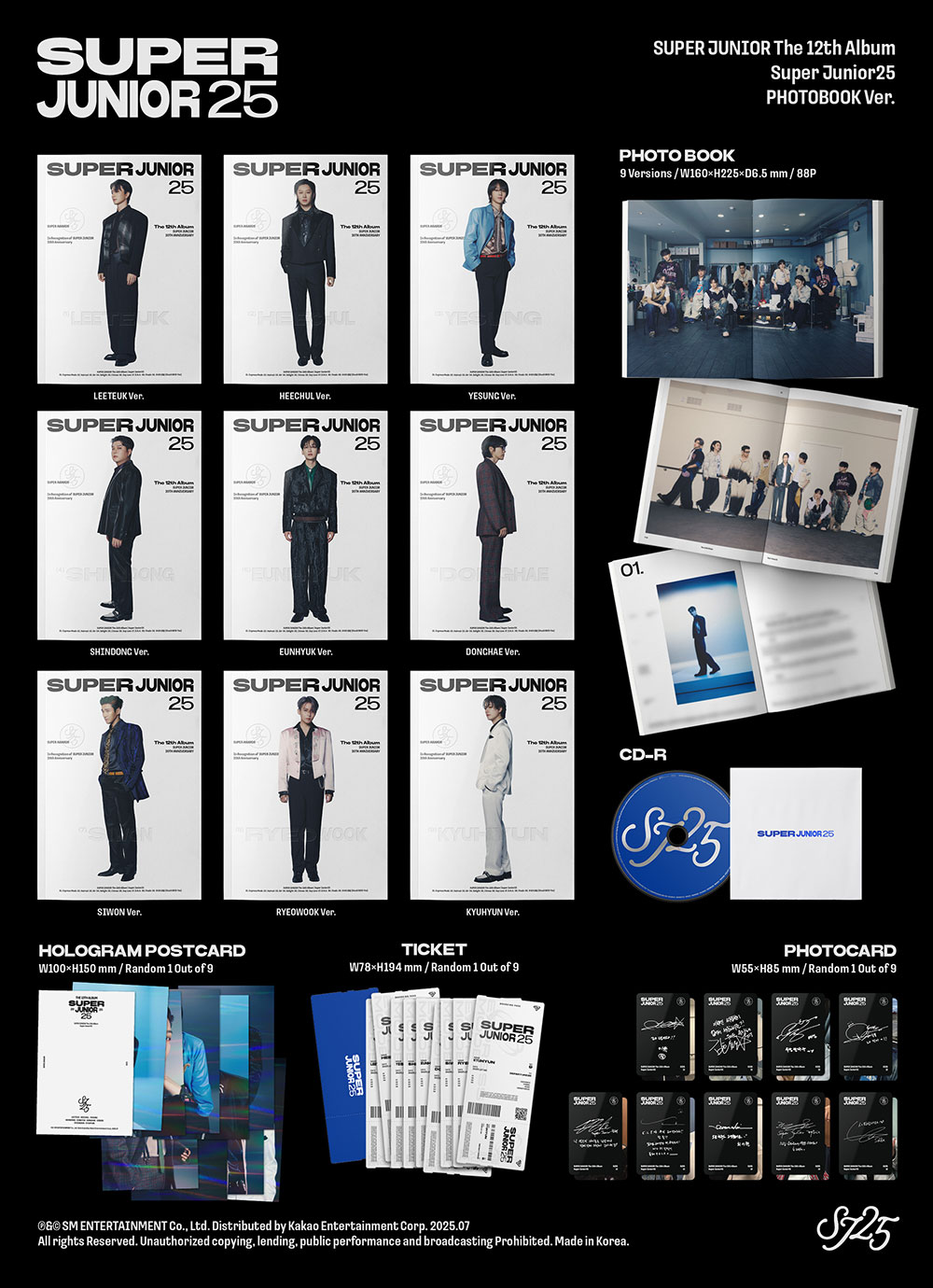 「SUPER JUNIOR 25」Photobook ver. ウニョク SUPER JUNIOR 25 ウニョク - メルカリ