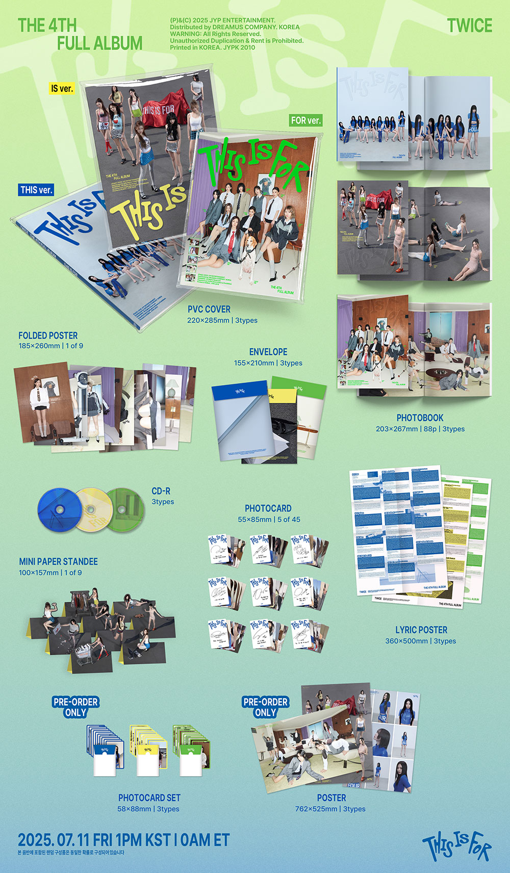TWICE - [THIS IS FOR] (THE 4TH FULL ALBUM) – KPOP Store in USA