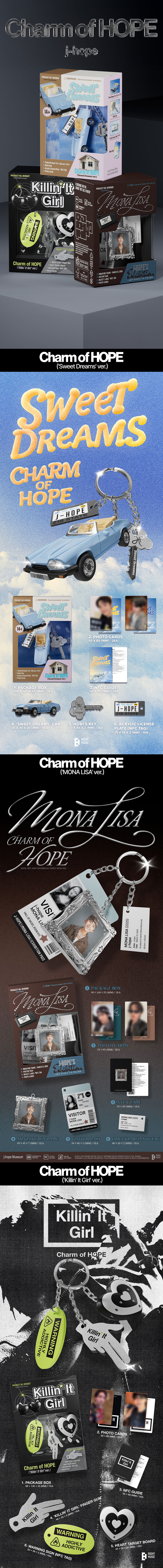 Купить j-hope - Charm of HOPE - Candy shop - кпоп альбомы